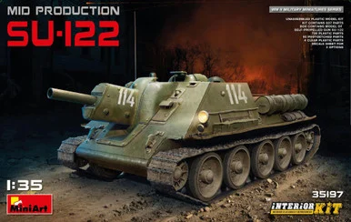 1/35 Miniart Su-122 Mid Production w/Interior