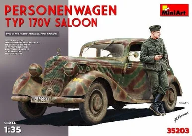 1/35 Miniart Personenwagen Typ 170V Saloon.Special Edition