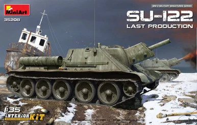1/35 Miniart SU-122 (Last Production) Interior Kit
