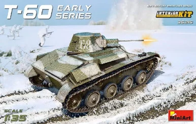 1/35 Miniart T-60 Early Series (GAP) Interior Kit