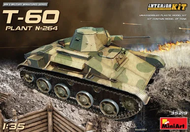 1/35 Miniart T-60 Plant No.264 w/Interior