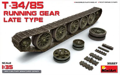 1/35 Miniart T-34/85 Running Gear. Late Type