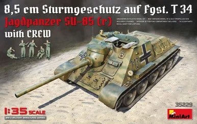1/35 Miniart Jagdpanzer SU-85 ( r ) w/Crew