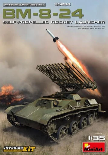 1/35 Miniart BM8-24 Self-Propelled Rocket Launcher