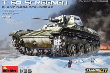 1/35 Miniart T-60 Screened Plant N.264 Stalingrad w/Interior