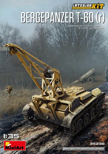 1/35 Miniart Bergepanzer T-60 ( r ) Interior Kit