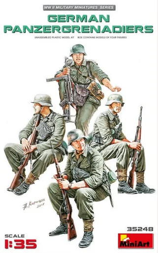 1/35 Miniart WWII German Panzergrenadiers (4)