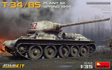 1/35 Miniart T-34/85 Plant 112 Spring 1944 w/Interior