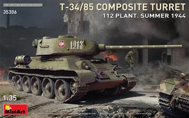 1/35 Miniart T-34-85 Composite Turret. 112 Plant. Summer 1944