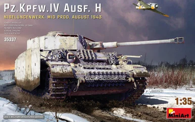 1/35 Miniart Panzer Pz.Kpfw.IV Ausf.H Nibelungenwerk Mid Production August 1943