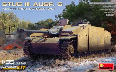 1/35 Miniart STUG III AUSF. G ALKETT PROD. OCTOBER 1943 INTERIOR KIT
