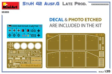 1/35 Miniart StuH 42 Ausf. G Late Prod