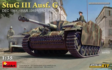 1/35 Miniart StuG III Ausf. G Dec 1944 - Mar 1945 Miag Prod. Interior Kit
