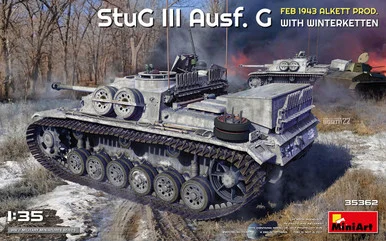 1/35 Miniart StuG III Ausf. G Feb 1943 Alkett Prod. with Winterketten