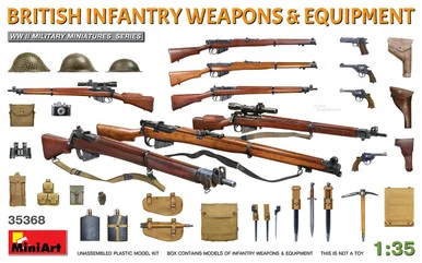 1/35 Miniart British Infantry Weapons & Equipment