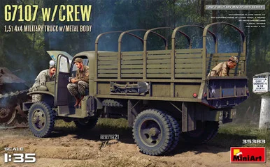 1/35 Miniart G7107 4x4 1.5T Cargo Truck w/Metal Body & Crew
