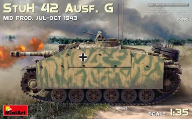 1/35 Miniart StuH 42 Ausf. G Mid Prod (Jul-Oct 1943)