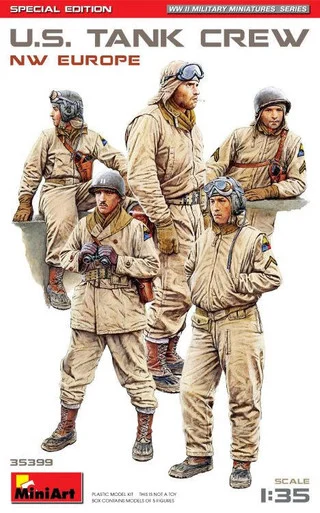 1/35 Miniart US Tank Crew ( NW Europe). Special Edition