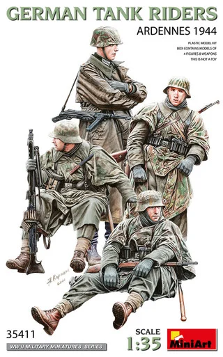 1/35 Miniart German Tank Riders (Ardennes 1944)