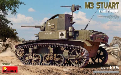 1/35 Miniart M3 Stuart Light Tank (Early Production)