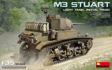 1/35 Miniart M3 Stuart Light Tank (Initial Production)