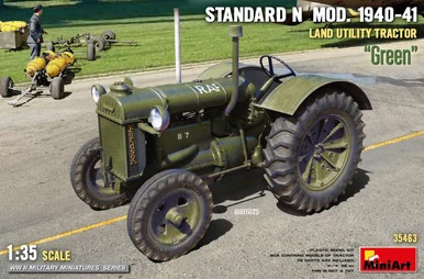 1/35 Miniart Land Utility Tractor Standard N Green MOD 1940-41