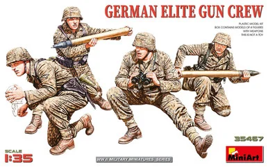 1/35 Miniart GERMAN ELITE GUN CREW