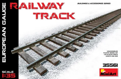 1/35 Miniart Railway Track (European Gauge)