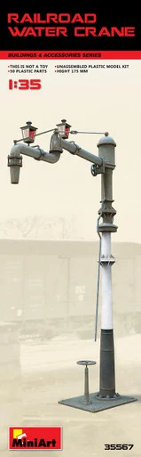 1/35 Miniart Railroad Water Crane