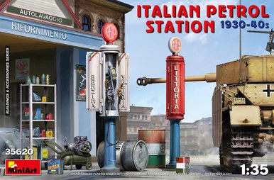 1/35 Miniart Italian Petrol Station 1930-40s