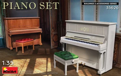 1/35 Miniart Piano Set
