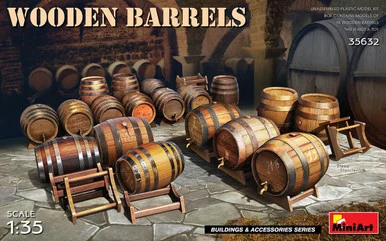 1/35 Miniart Wooden Barrels