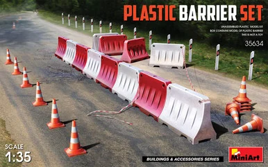 1/35 Miniart Plastic Barrier Set