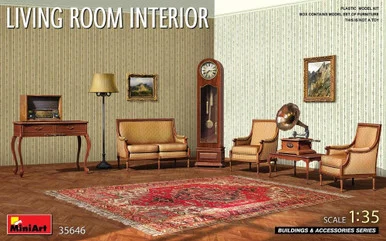 1/35 Miniart Living Room Interior