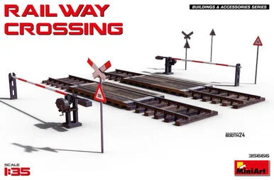 1/35 Miniart Railway Crossing