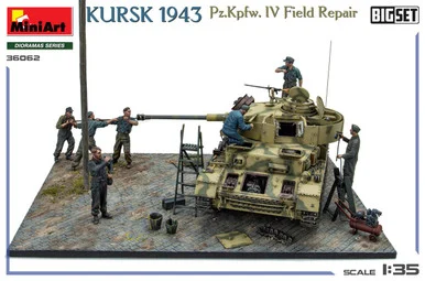 1/35 Miniart KURSK 1943 Pz.Kpfw.IV Field Repair (BIG SET)