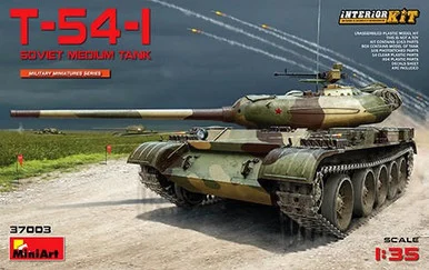 1/35 Miniart T-54-1 Soviet Medium Tank Interior Kit