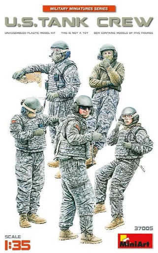 1/35 Miniart Modern US Tank Crew (5)