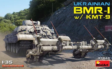 1/35 Miniart Ukrainian BMR-1 w/KMT-9
