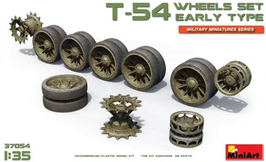 1/35 Miniart T-54 Wheels Set. Early Type