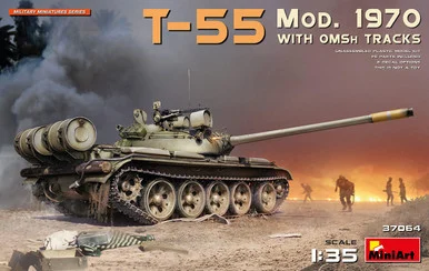 1/35 Miniart T-55 Mod 1970 w/ OMSH Tracks