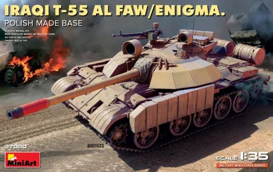 1/35 Miniart Iraqi T-55 AL FAW/Enigma Plastic Model Kit