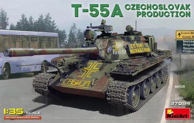 1/35 Miniart T-55A Czechoslovak Prod.