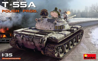 1/35 Miniart T-55A POLISH PRODUCTION