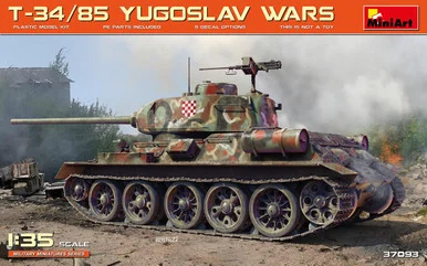1/35 Miniart T-34/85 Yugoslav Wars
