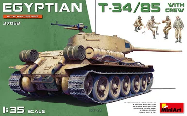 1/35 Miniart Egyptian T-34/85 w/crew