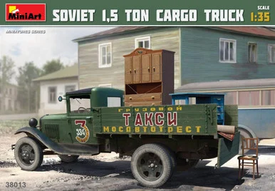 1/35 Miniart Soviet 1.5 ton Truck AA Type Polutorka
