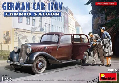 1/35 Miniart German Type 170V Convertible Saloon 4-Door Car