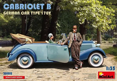 1/35 Miniart Cabriolet B German Car Type 170V