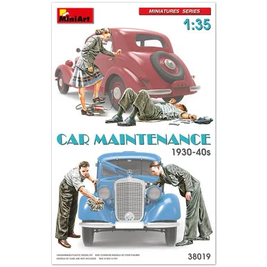 1/35 Miniart Car Maintenance 1930-40s